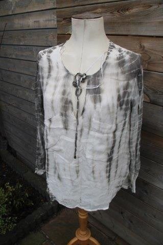 Tuniek ecru/ kaki Sack's mt 3 (XL) NIEUW Vaste prijs AANBIED, Kleding | Dames, Beige, Maat 46/48 (XL) of groter, Nieuw, Ophalen of Verzenden