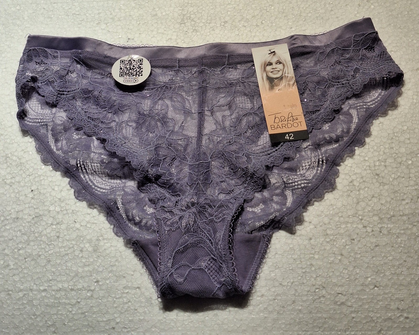 Sexy paarse slip van Brigitte Bardot maat L (40-42), Brigitte Bardot, Verzenden, Paars, Slip