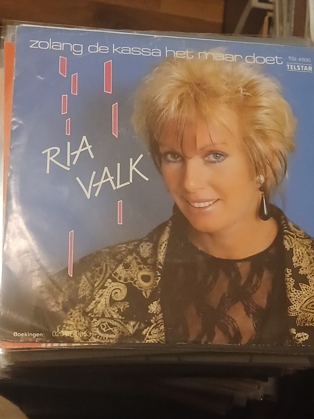 RIA VALK zolang de kassa het maar doet TELSTAR 4500, Cd's en Dvd's, Ophalen of Verzenden, Zo goed als nieuw, Overige formaten