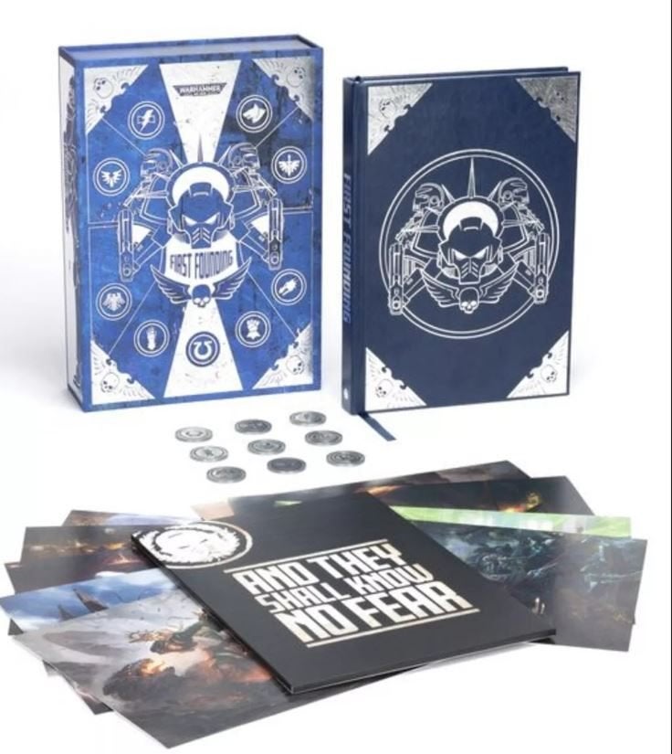 Warhammer 40000 First Founding Special Edition Hardback New, Hobby en Vrije tijd, Verzenden, Nieuw, Warhammer, Boek of Catalogus