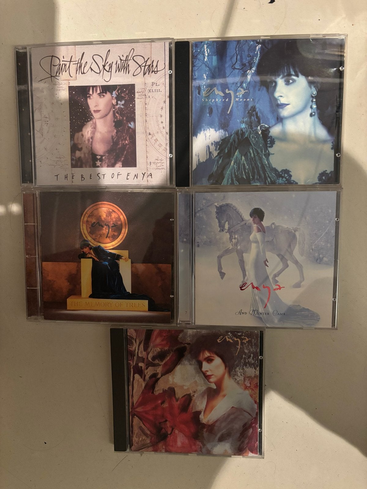 Enya CD Collectie: 5 Albums - Zo goed als nieuw, Ophalen of Verzenden, Zo goed als nieuw, Album, Inclusief doosje