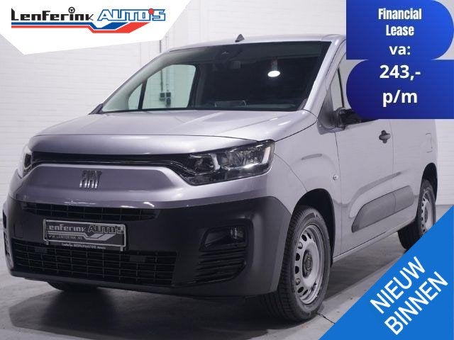 Fiat Doblò 1.5 BlueHDi 102 pk L1 Navi, Camera, Airco Apple, Voorwielaandrijving, Stof, 4 cilinders, Bedrijf
