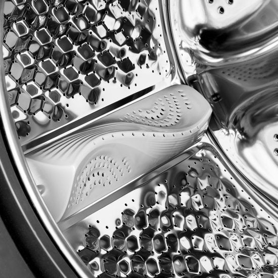 Inventum wasmachine VWM8010B - Zwart, 1200 tot 1600 toeren, Inventum Huishoudelijke Apparaten B.V., 8 tot 10 kg, Ophalen of Verzenden