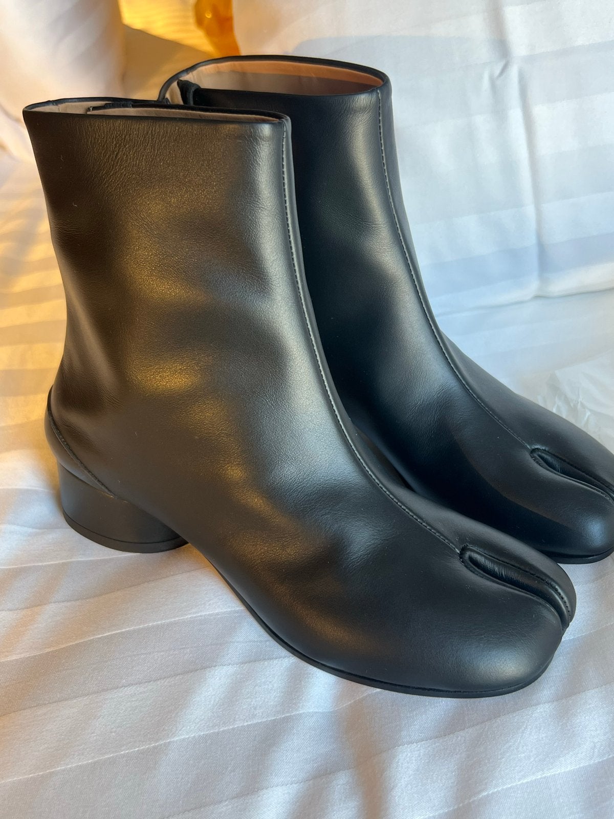 Maison Margiela Tabi laarzen - Maat 37, Kleding | Dames, Ophalen of Verzenden, Zo goed als nieuw, Zwart, Lage of Enkellaarzen