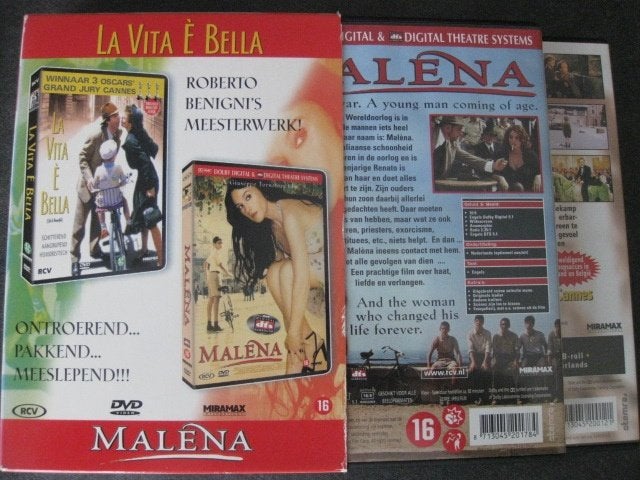 ITALIAN COLLECTION - LA VITA È BELLA met MALENA, Vanaf 16 jaar, Ophalen, Zo goed als nieuw
