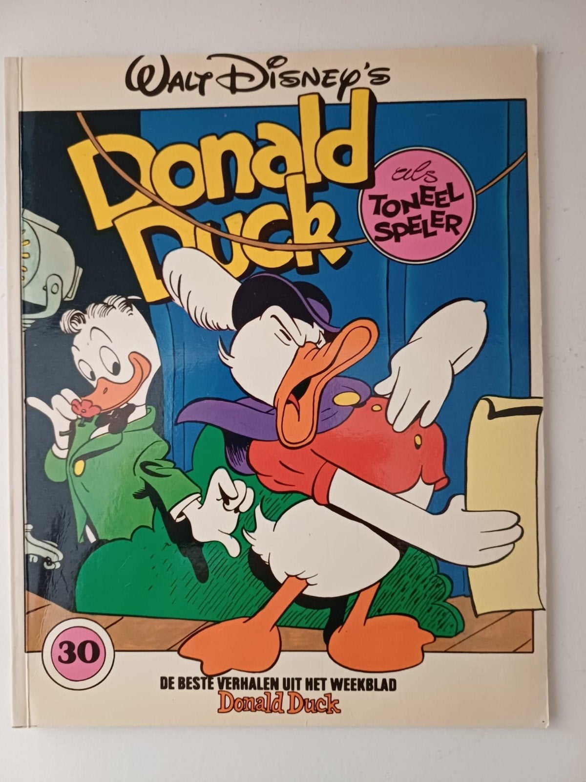 De beste verhalen van Donald Duck, titel de toneelspeler, Eén stripboek, Ophalen, Zo goed als nieuw