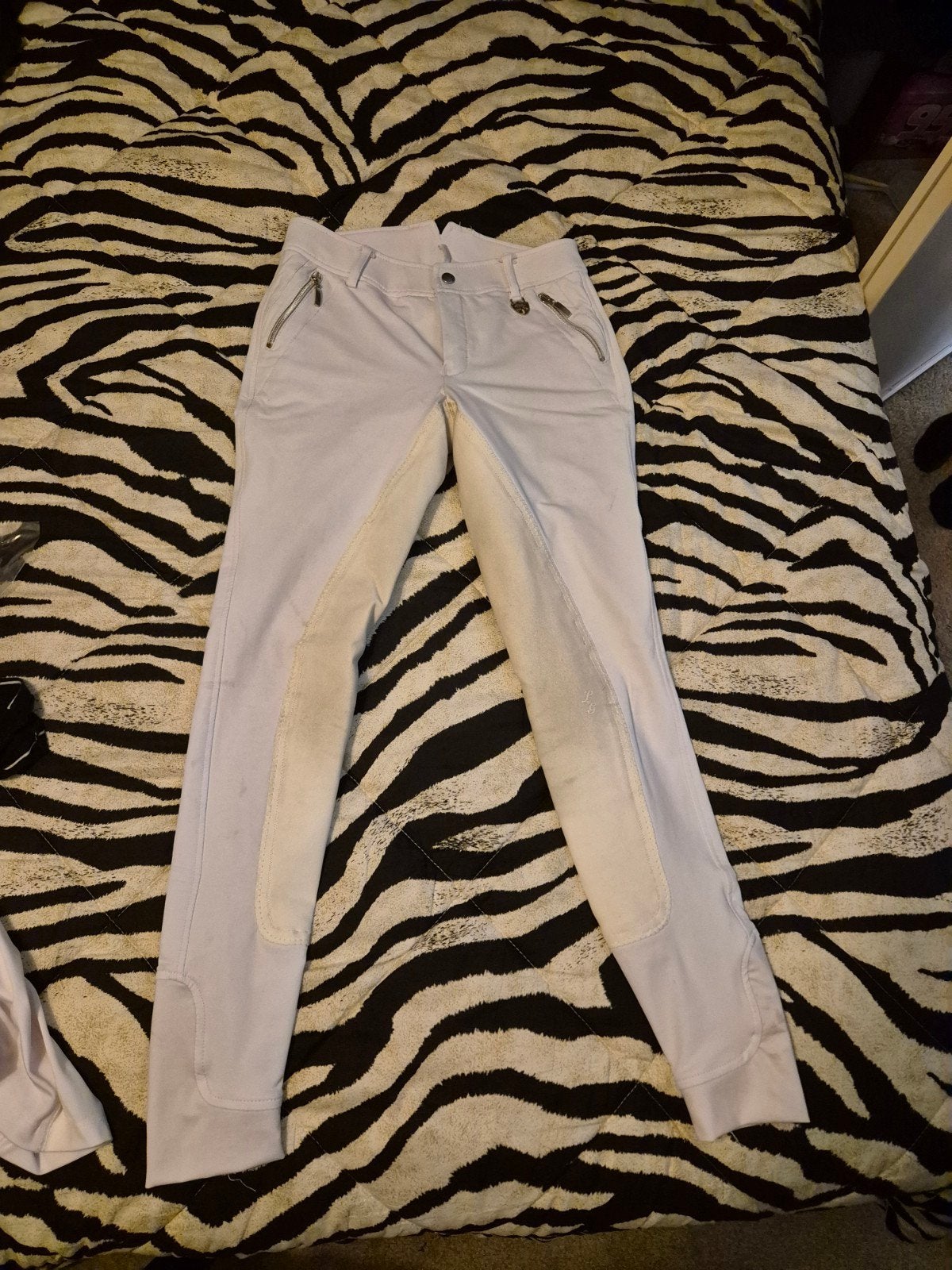 witte rijbroek, Dieren en Toebehoren, Ophalen, Dressuur, Onderkleding