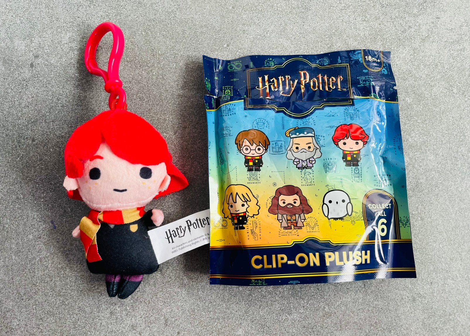 Ron Wemel sleutelhanger, Verzamelen, Harry Potter, Nieuw, Overige typen, Ophalen of Verzenden