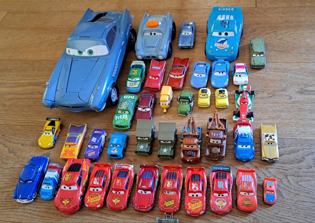 Cars auto's Bliksem Lightning McQueen Disney Pixar, Kinderen en Baby's, Speelgoed | Speelgoedvoertuigen, Ophalen of Verzenden