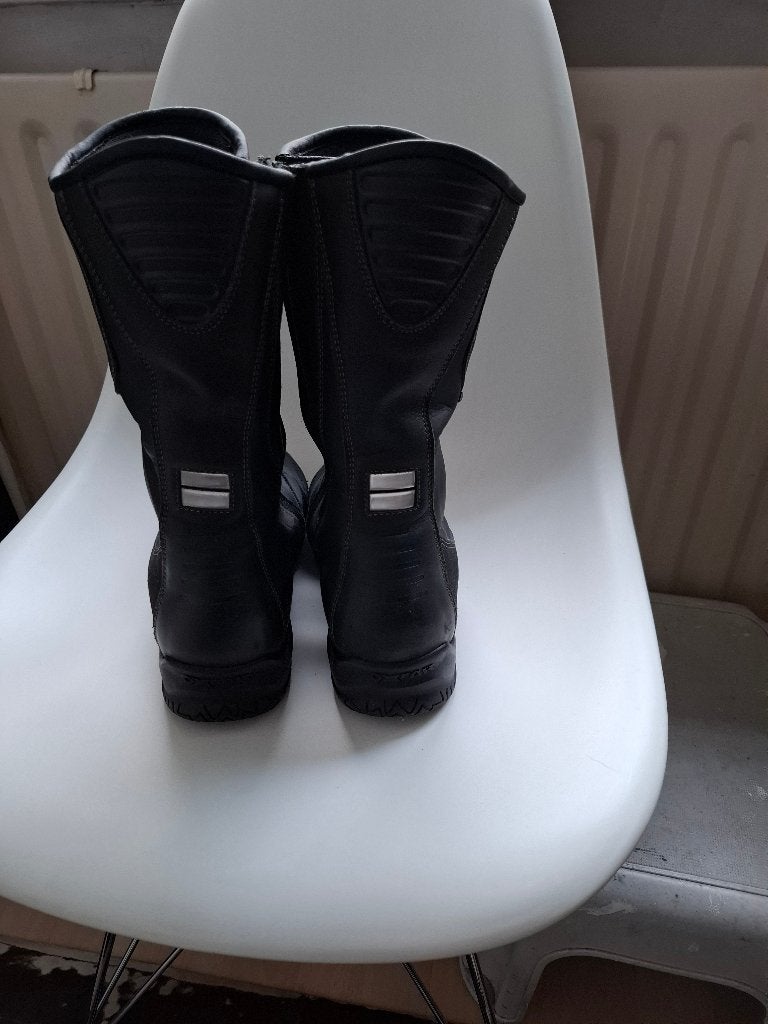 Motorlaarzen gore-tex zwart maat 42, Ophalen, Tweedehands, Dames, Laarzen