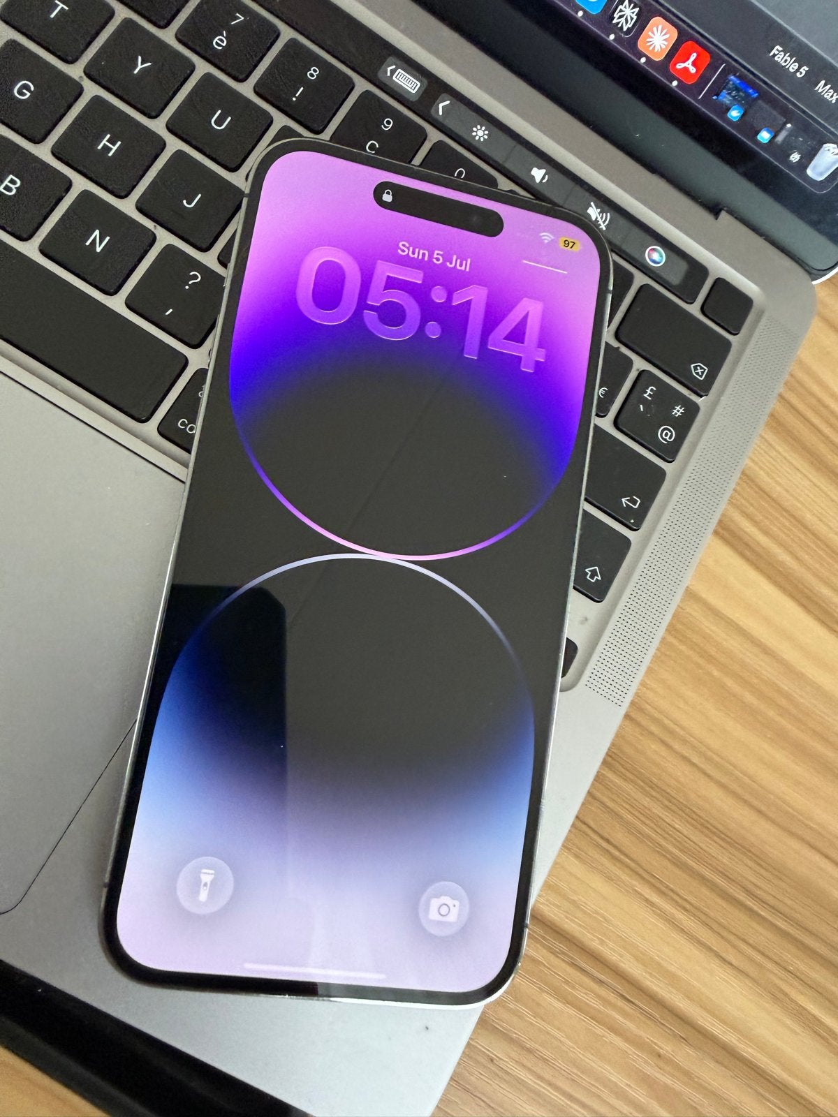 iPhone 14 Pro Max 256GB Paars - Zo goed als nieuw, Telecommunicatie, Mobiele telefoons | Apple iPhone, 256 GB, Paars, Ophalen of Verzenden