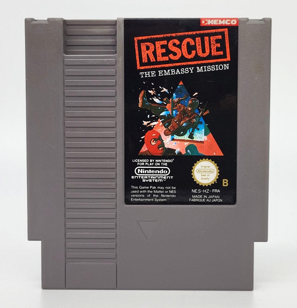 Rescue the Embassy Mission - Nintendo NES Cartridge - PAL B, Spelcomputers en Games, Avontuur en Actie, Gebruikt, 1 speler, Ophalen of Verzenden