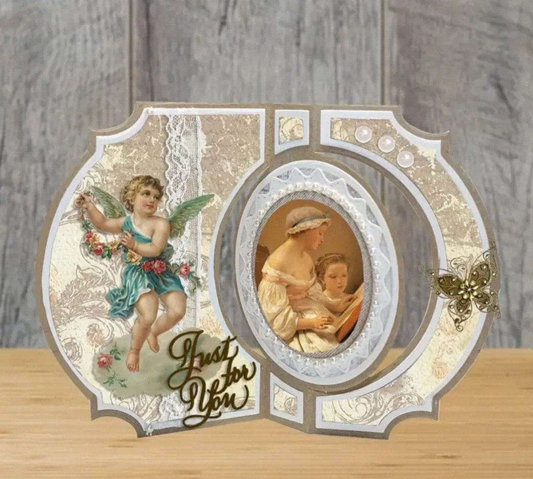 Nieuw  Snijmal Multiframe  square/ vlinder/ tekst, Hobby en Vrije tijd, Kaarten | Zelf maken, Ophalen of Verzenden, Nieuw, Overige thema's