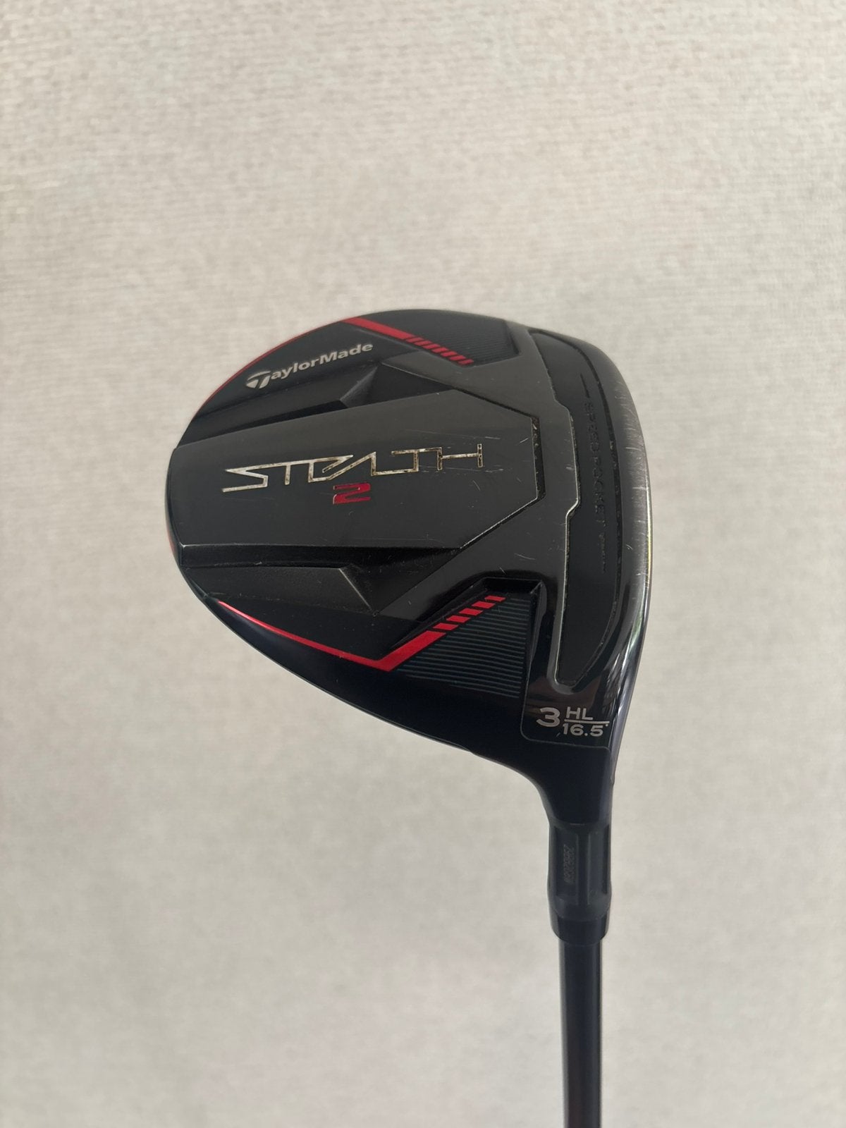 Taylormade Stealth 2 Houten 3HL | 16.5* Loft | R Flex, Taylormade, Taylormade, Zo goed als nieuw, Club