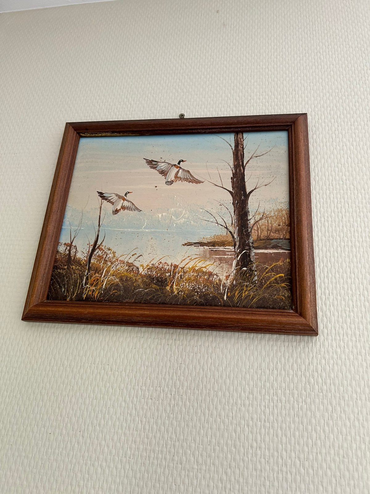 Mooi schilderij met eenden, Antiek en Kunst, Kunst | Schilderijen | Klassiek, Ophalen