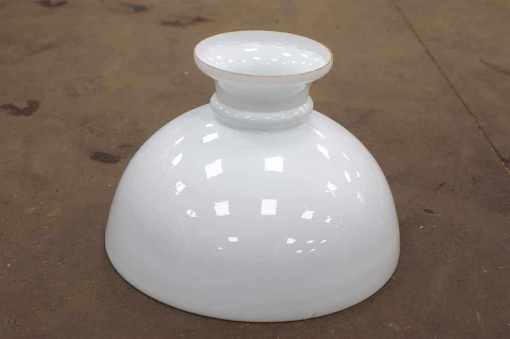 Opaline lampenkap 48097, Ophalen of Verzenden, Gebruikt, Rond