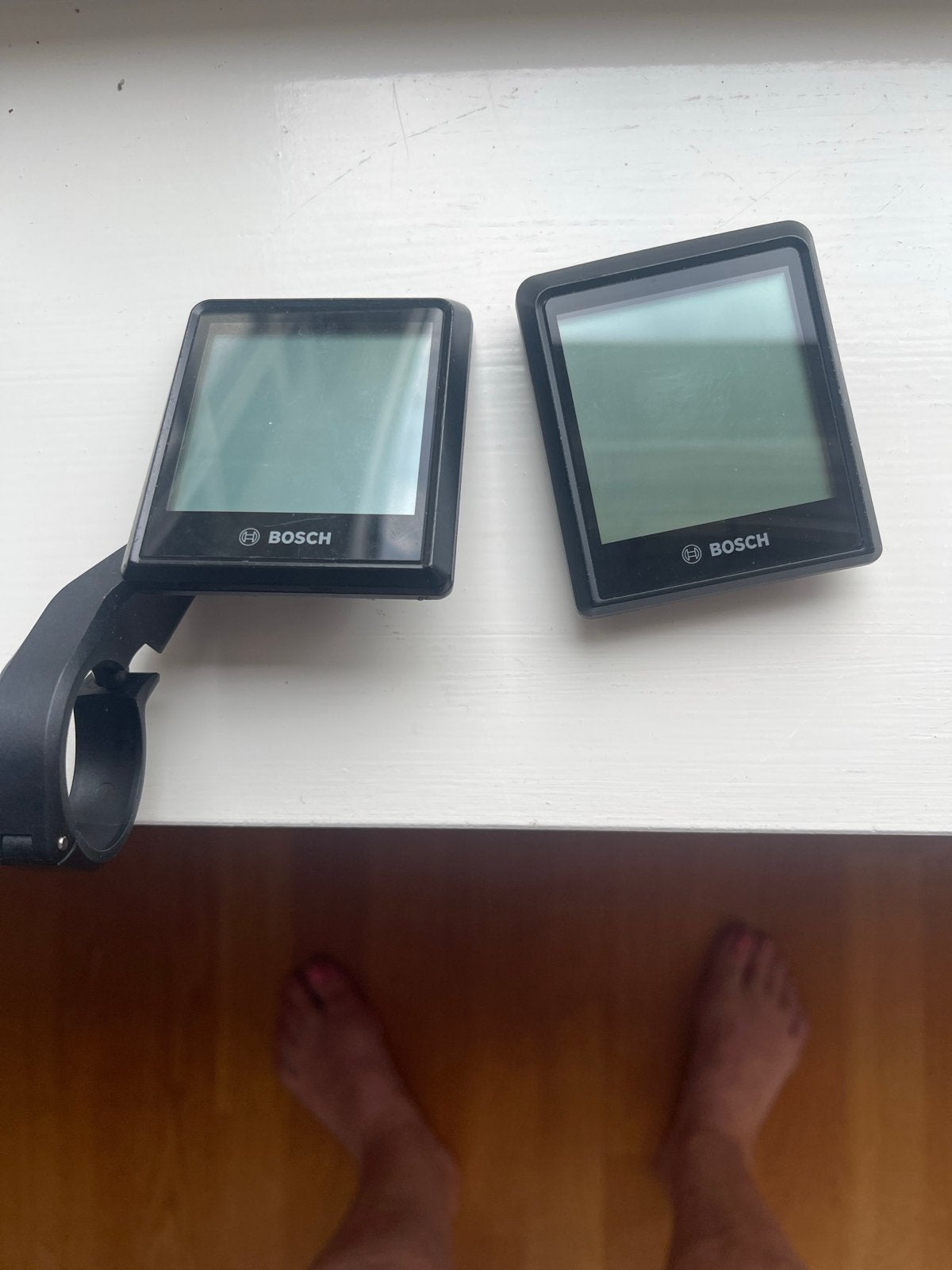 2 Bosch dashboard displays (1 met houder), 1 jaar gebruikt, Ophalen of Verzenden, Gebruikt