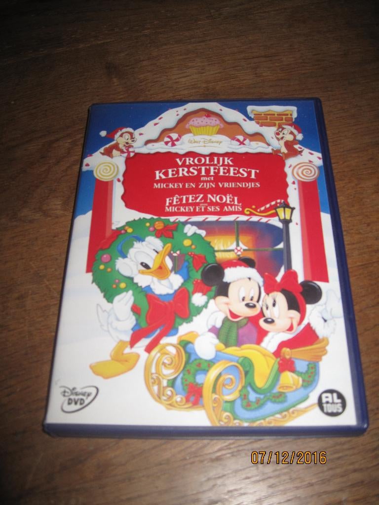 Disney dvd: Vrolijk Kerstfeest, Gebruikt, Tekenfilm, Ophalen of Verzenden, Alle leeftijden