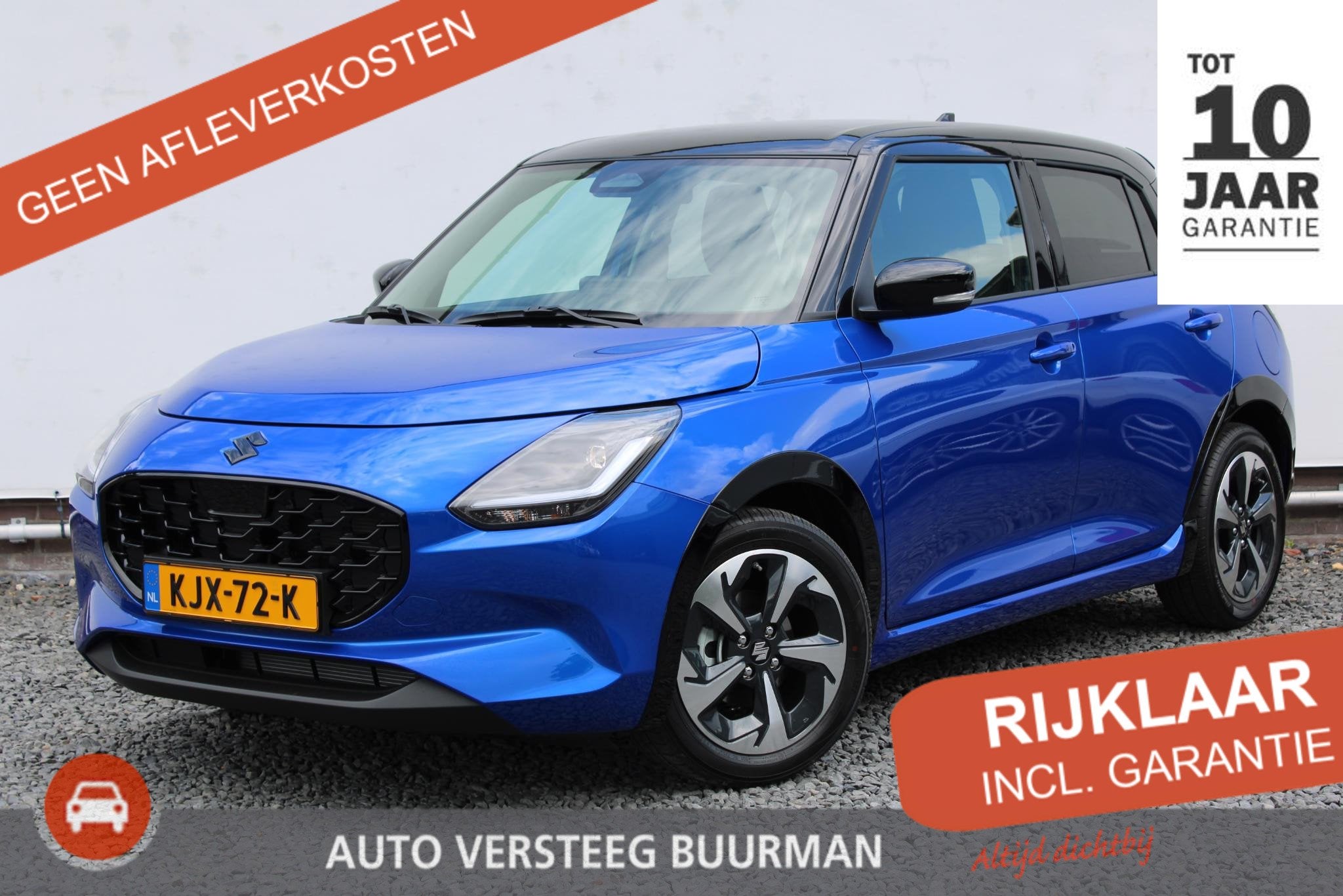 Suzuki Swift 1.2 Style Smart Hybrid Automaat met GT Pakket D, 12 maanden, Stof, Gebruikt, Swift