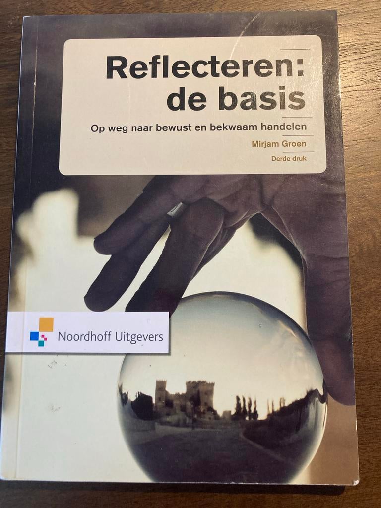 Reflecteren: de basis - Op weg naar bewust en bekwaam handel, Ophalen of Verzenden, Gamma, Zo goed als nieuw, HBO