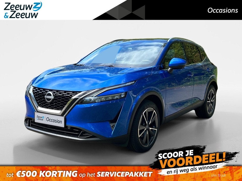 Nissan Qashqai 1.3 MHEV Tekna Apple Carplay/Android Auto , n, Auto's, Nissan, Voorwielaandrijving, Gebruikt, Euro 6, 4 cilinders