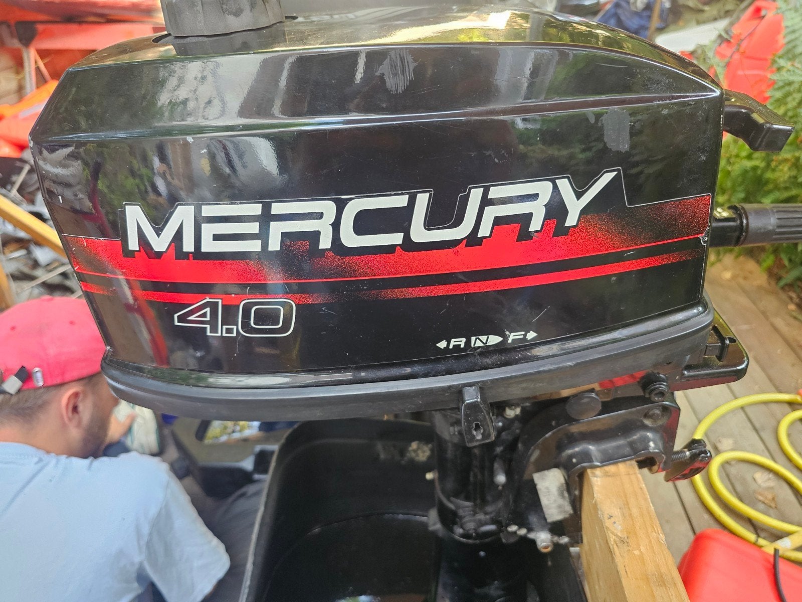 mercury 4 pk 2 takt kortstaart opknapper, Ophalen, Gebruikt, Motor en Techniek