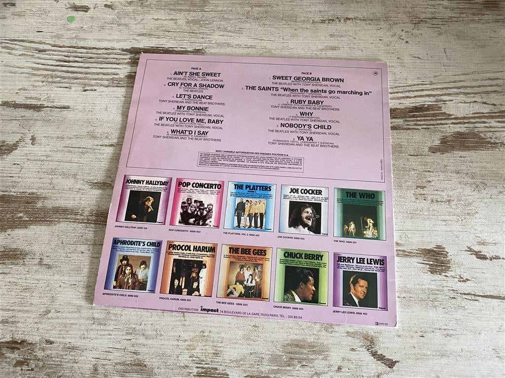 The beatles - first and tony sheridan vinyl [1487], Cd's en Dvd's, Vinyl | Rock, Verzenden, Zo goed als nieuw, 12 inch, Poprock