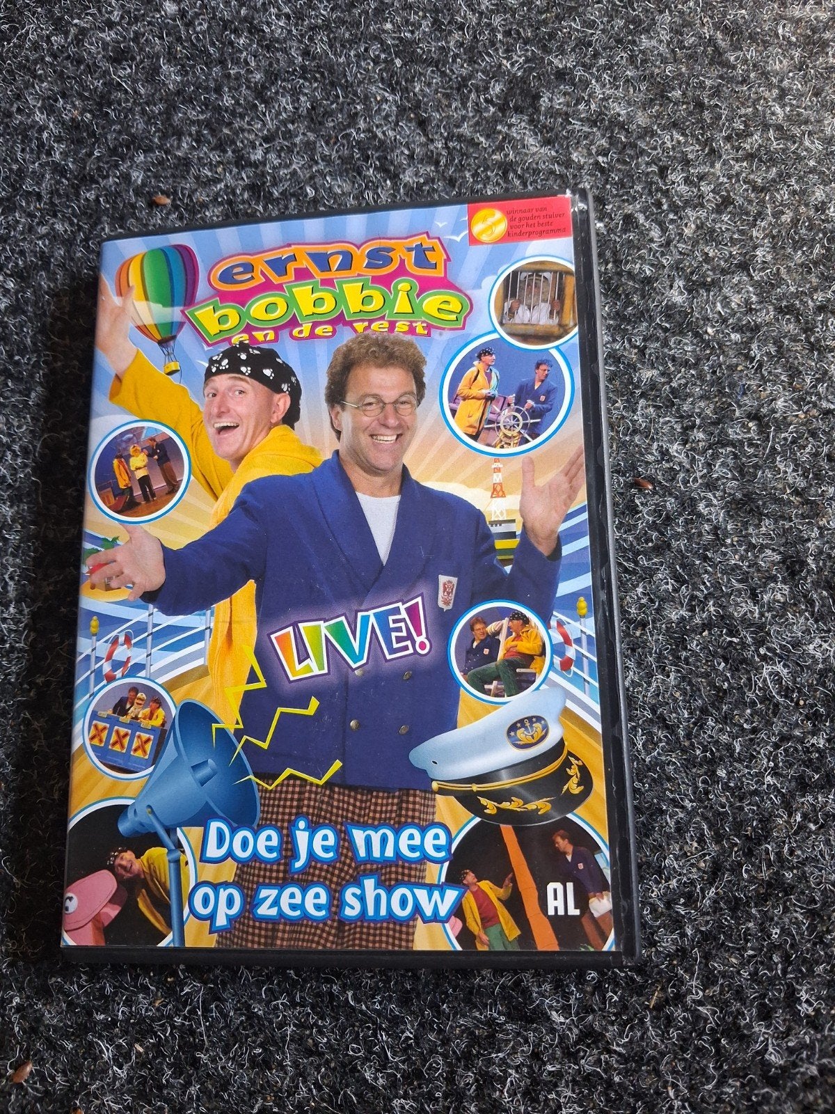 DVD ERNST EN BOBBIE DOE JE MEE OP ZEE SHOW (NIEUW!!), Alle leeftijden, Ophalen, Avontuur, Film