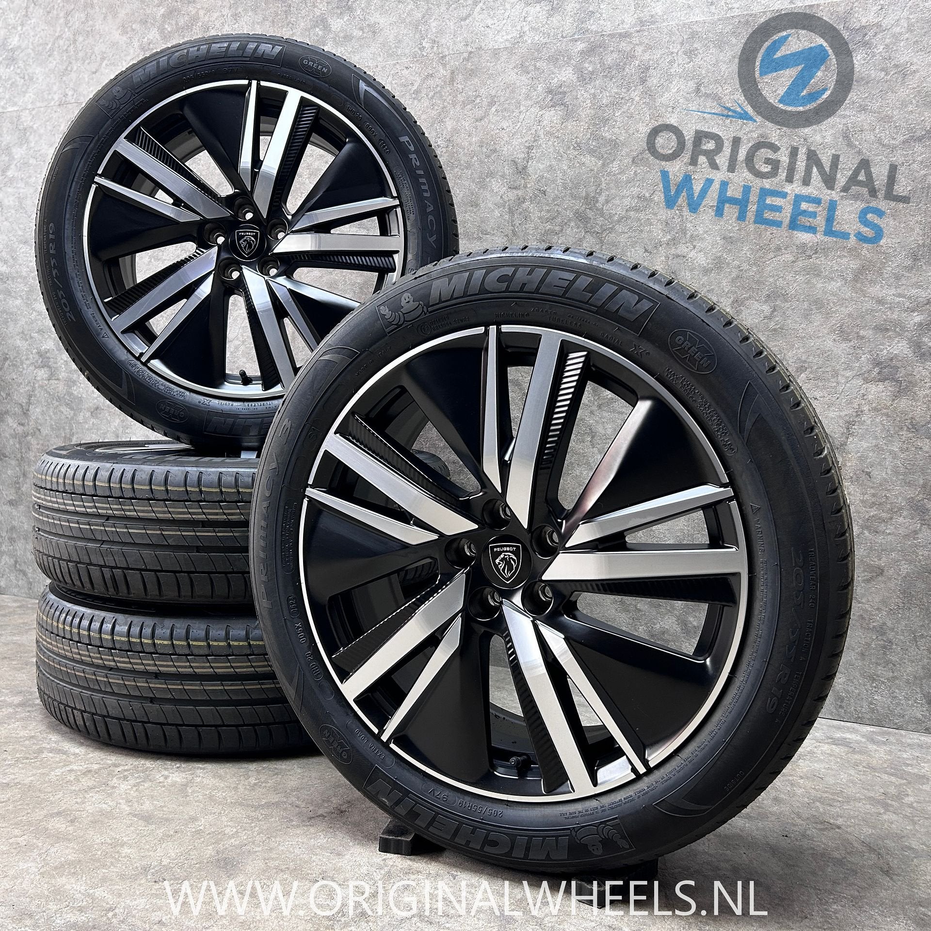19 inch San Francisco velgen + zomerbanden Peugeot 3008 5008, Auto-onderdelen, Banden en Velgen, 19 inch, -, -, Banden en Velgen