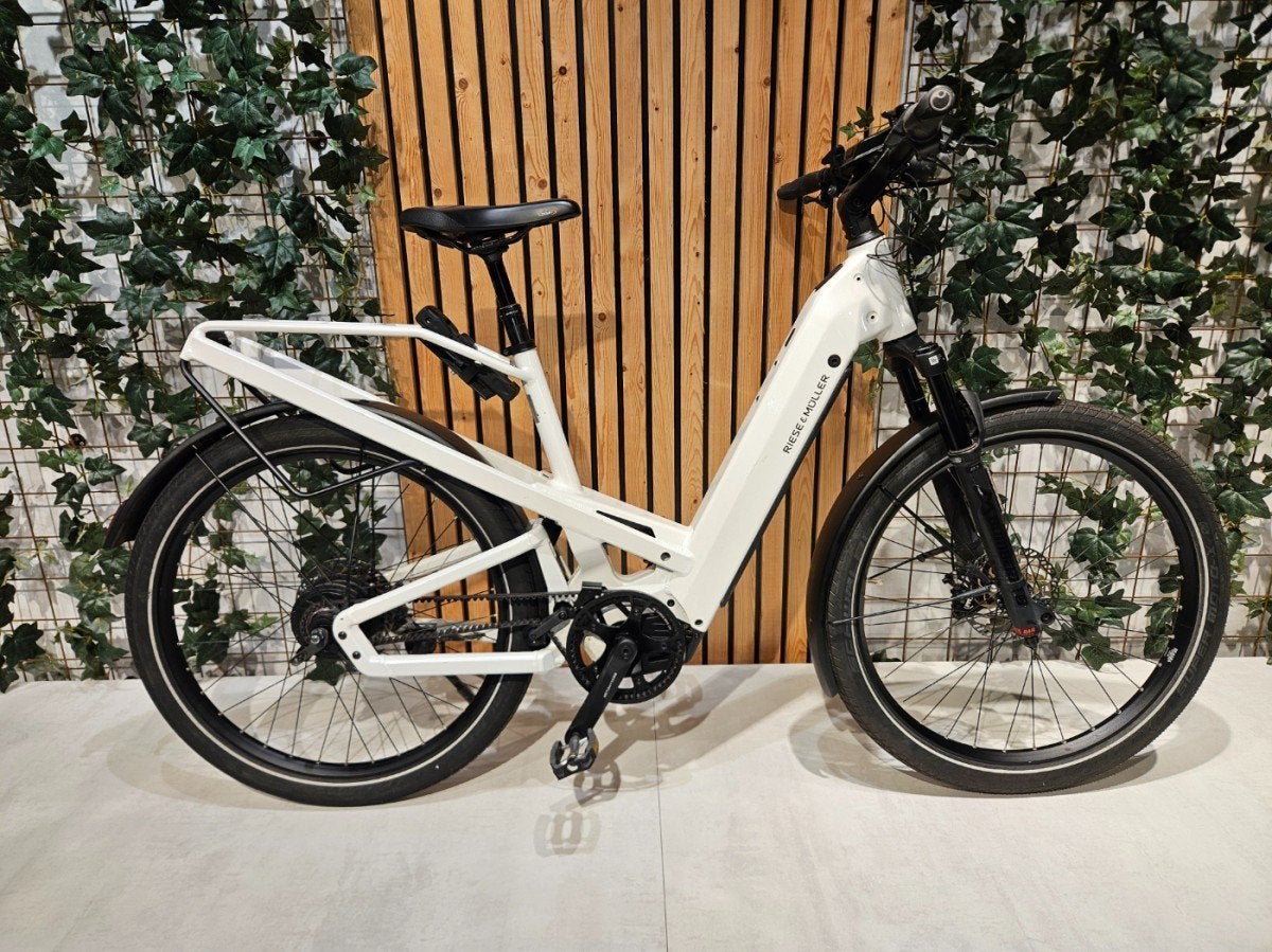 Riese & Müller Homage4 GT Vario 625Wh Nyon E-bike Dames Wit, Gebruikt, -, -, 51 tot 55 cm