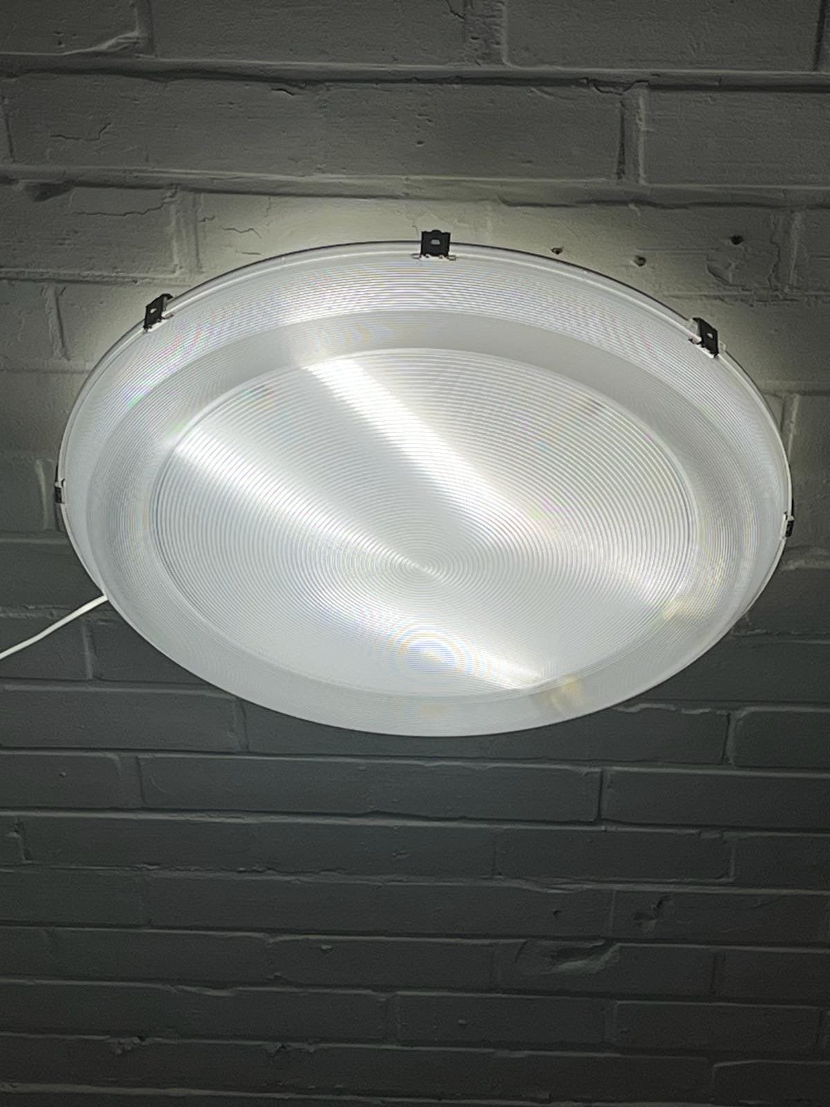 2 stuks Zumtobel plafondlamp - PL opbouw, Huis en Inrichting, Gebruikt, Waterbestendig, Kunststof, Overige fittingen
