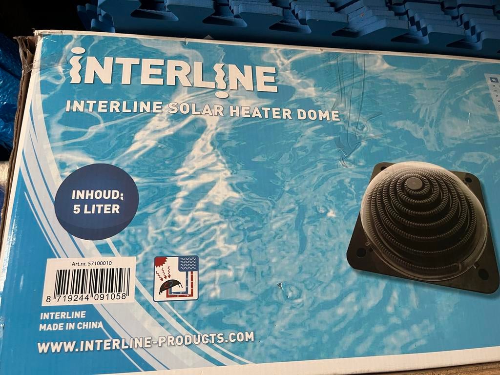 Interline Solar Heater Dome voor zwembadverwarming, Ophalen, Gebruikt, Verwarming