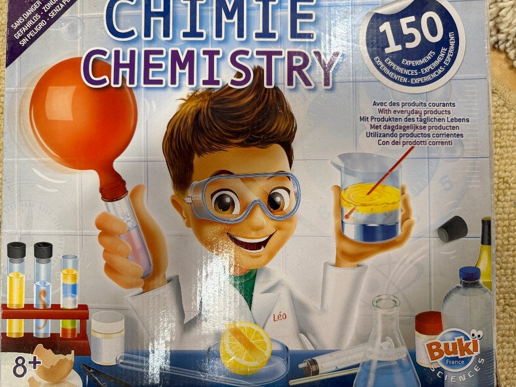 Chimie Chemistry 150  - scheikundeset 8+, Kinderen en Baby's, Speelgoed | Educatief en Creatief, Ophalen of Verzenden, Zo goed als nieuw