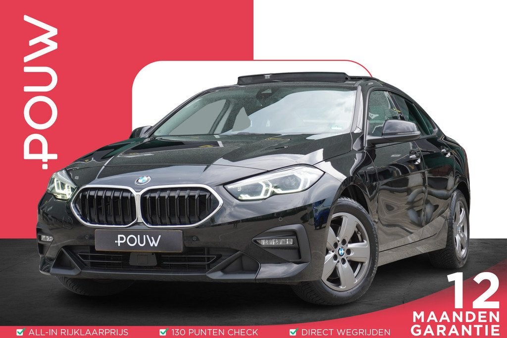 BMW 2-serie Gran Coupé 218i 136pk AUT Business Edition | Pa, Auto's, BMW, 12 maanden, Euro 6, 1350 kg, Zwart