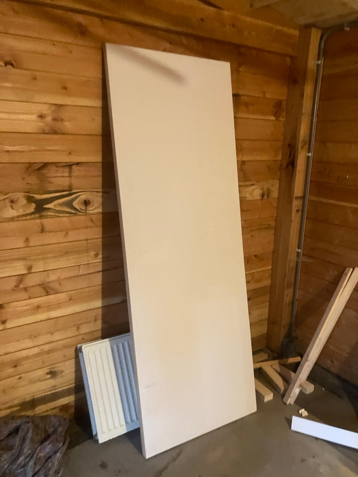 Nieuwe kale binnendeur 201,5 x 73 cm, Doe-het-zelf en Verbouw, Deuren en Horren, Ophalen, Minder dan 80 cm, Binnendeur, Nieuw
