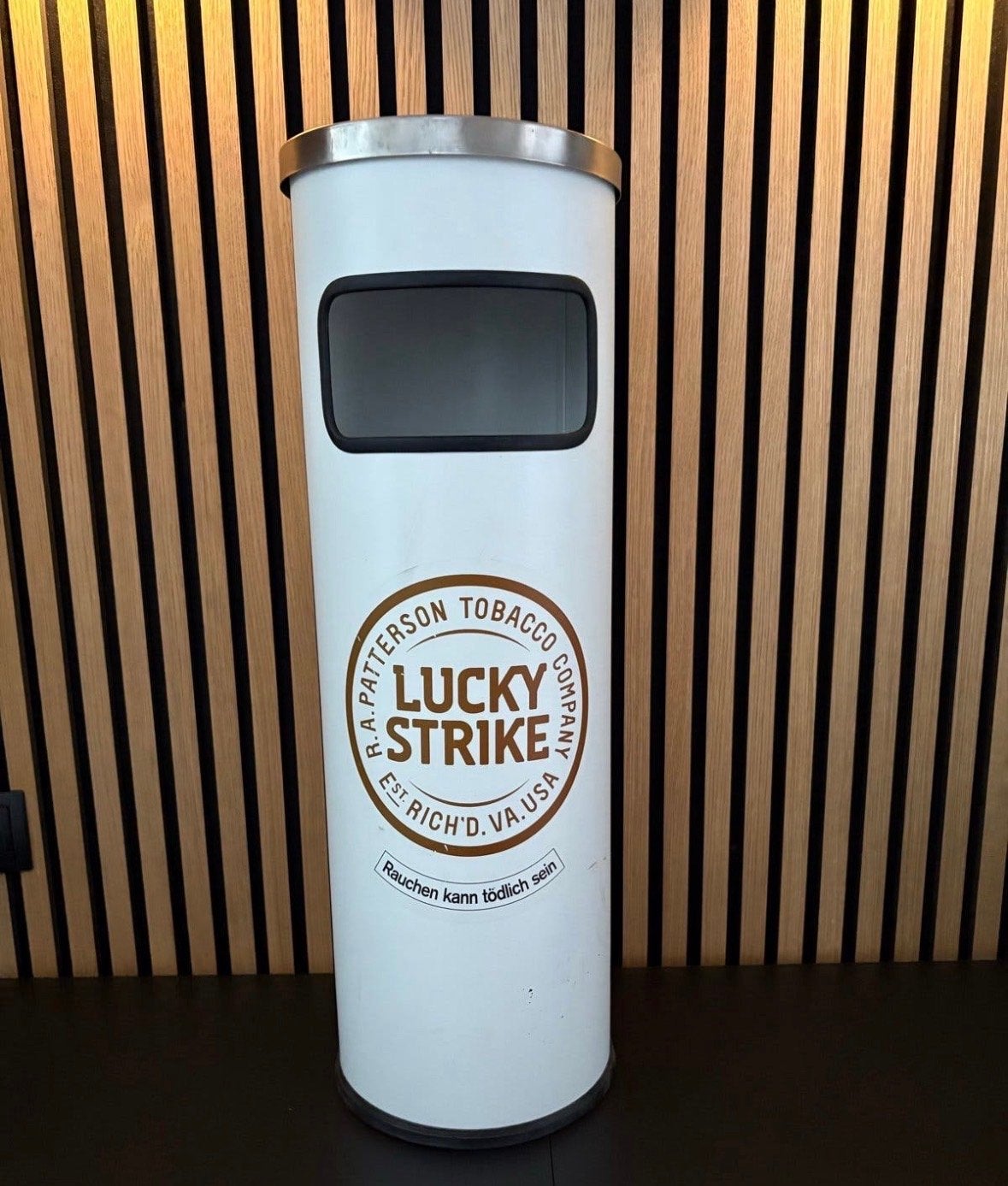 Nieuwe Lucky Strike Horeca Asbak / Vuilnisbak, Verzenden, Nieuw, Gebruiksvoorwerp
