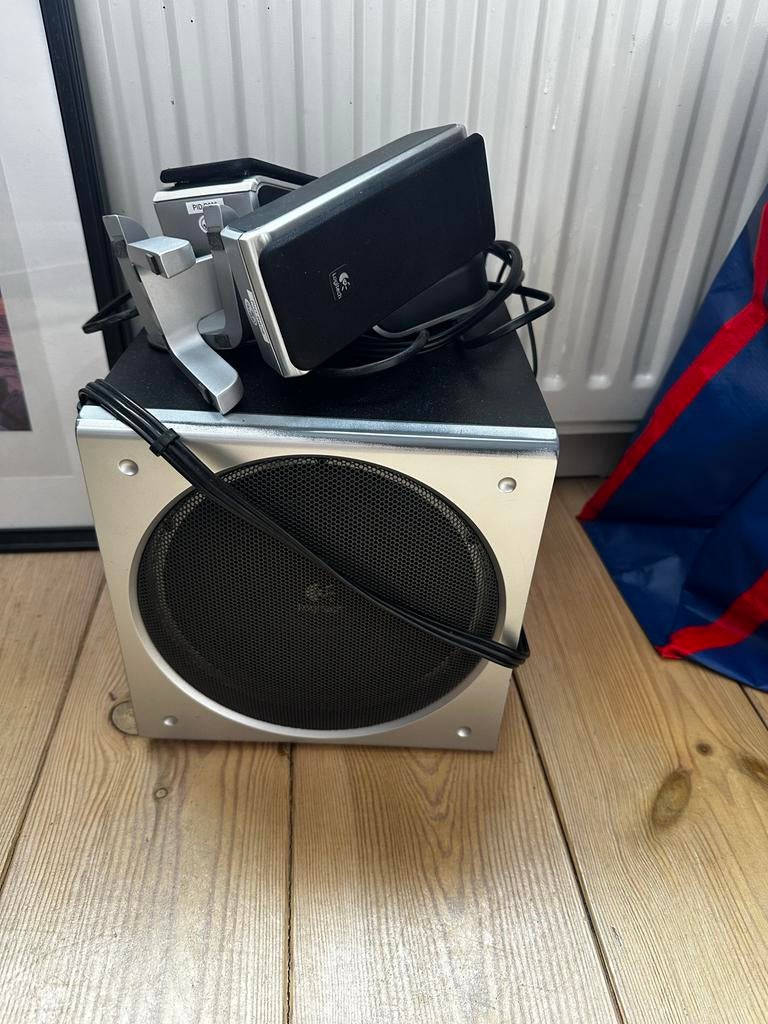 Logitech Z3 2.1 Luidsprekerset met Subwoofer, Computers en Software, Pc speakers, Ophalen, Gebruikt, Audiokanaal 2.1