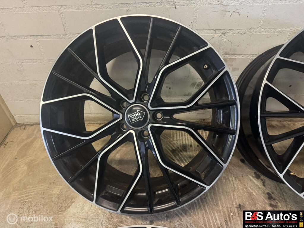 Lichtmetalen velgen 19 inch 5x112 ET 38 Italiaans product, Gebruikt, Velg(en), Ophalen, 19 inch