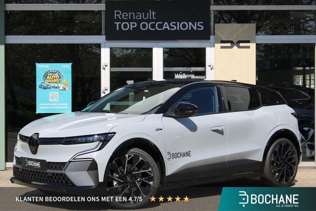 Renault Megane E-Tech comfort range esprit alpine 60 kWh | D, Auto's, Huisgarantie, 1619 kg, Zilver of Grijs, 900 kg