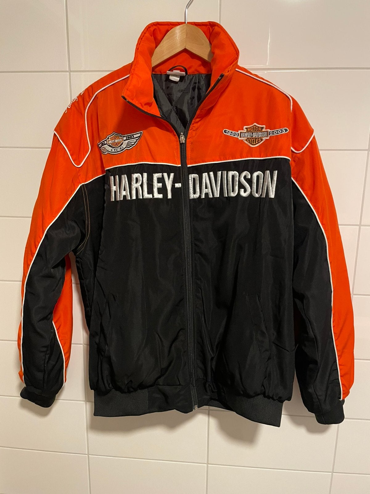 Harley Davidson, Ophalen of Verzenden, Zo goed als nieuw, Maat 52/54 (L), Meerkleurig