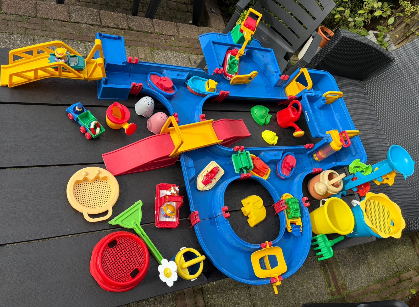 Grote Aquaplay waterbaan met heel veel accessoires, Ophalen, Gebruikt, Jongen of Meisje