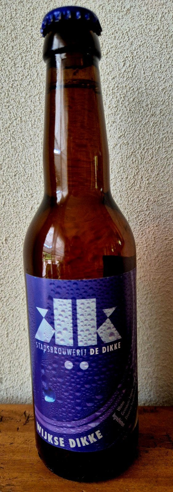 fles Wijkse Dikke kuyt bier de Dikkeuit Wijk bij Duurstede, Ophalen of Verzenden, Zo goed als nieuw, Flesje(s), Overige merken
