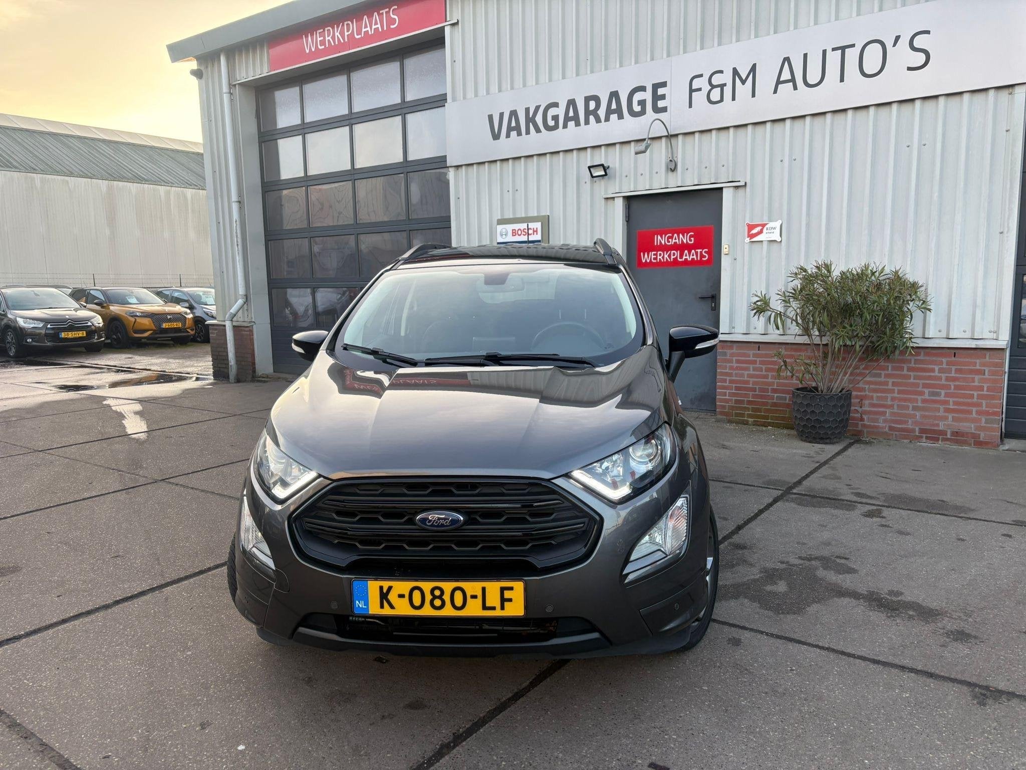 Ford EcoSport 1.0 EcoBoost ST-Line Black Clima, camera, Voorwielaandrijving, 125 pk, Gebruikt, Euro 6