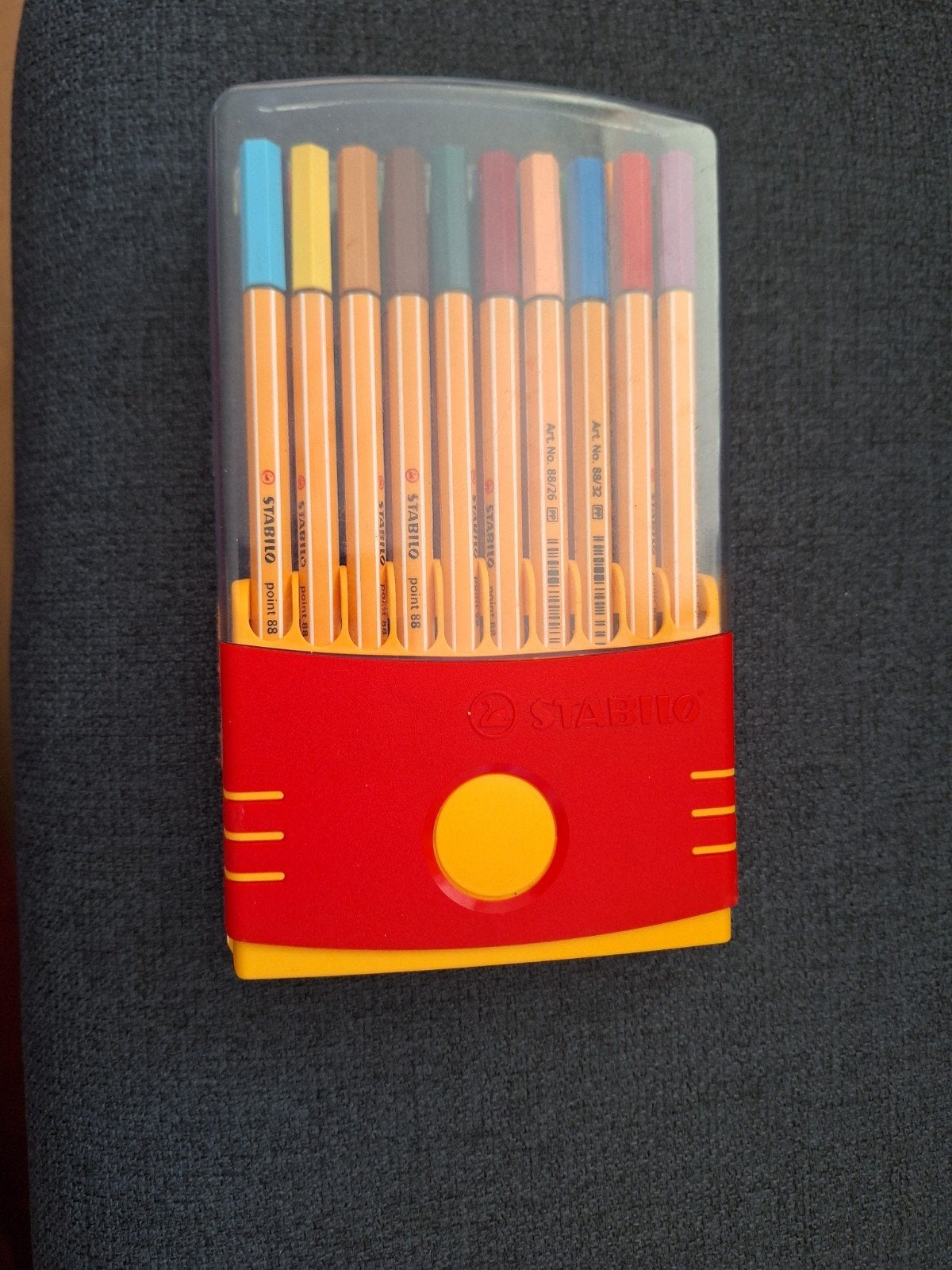 Stabillo fineliners, Ophalen of Verzenden, Zo goed als nieuw