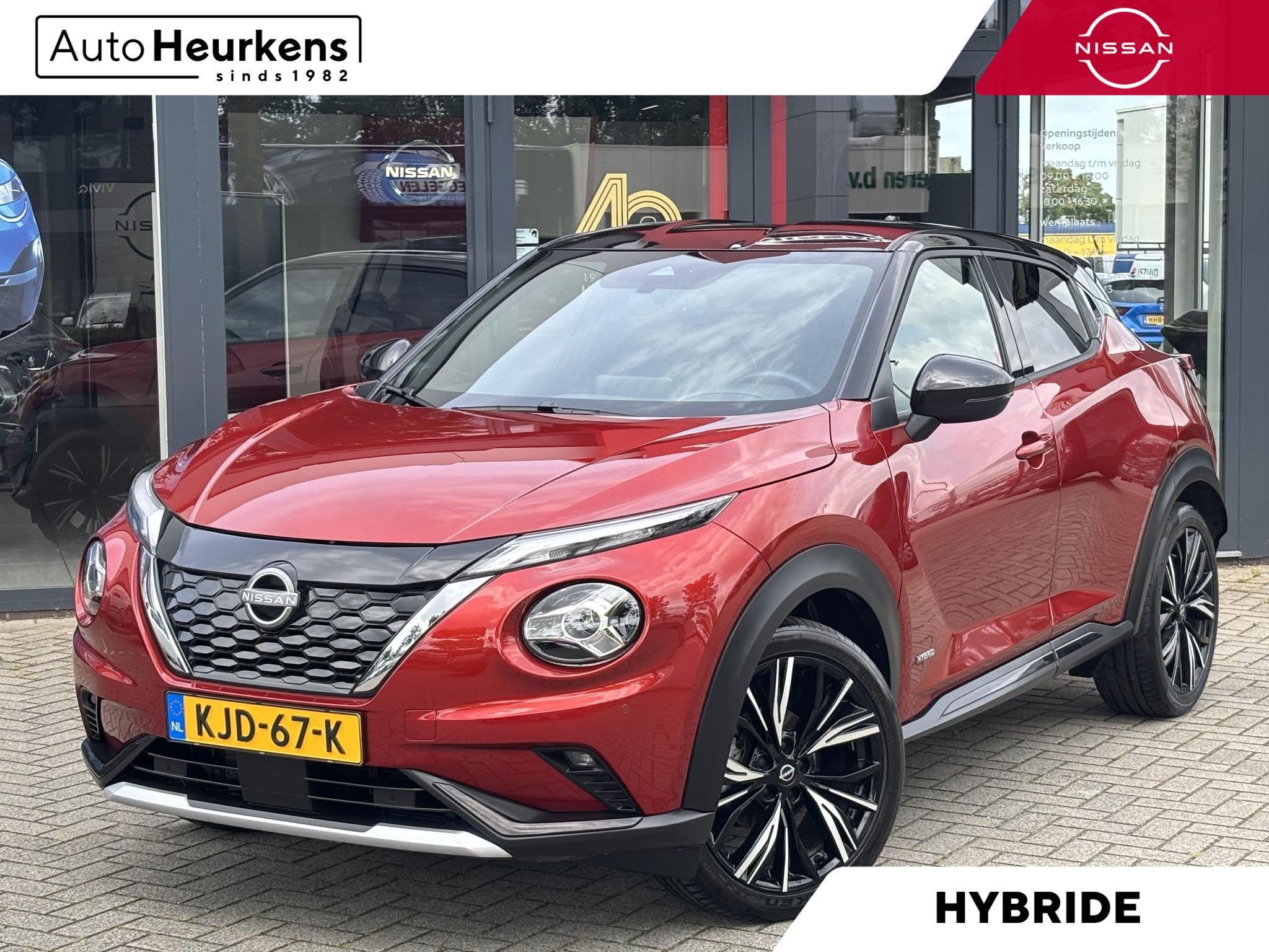 Nissan Juke Hybrid 143 N-Design | AUTOMAAT | TWO-TONE | STOE, Auto's, Nissan, 1300 kg, Gebruikt, Bedrijf, SUV of Terreinwagen