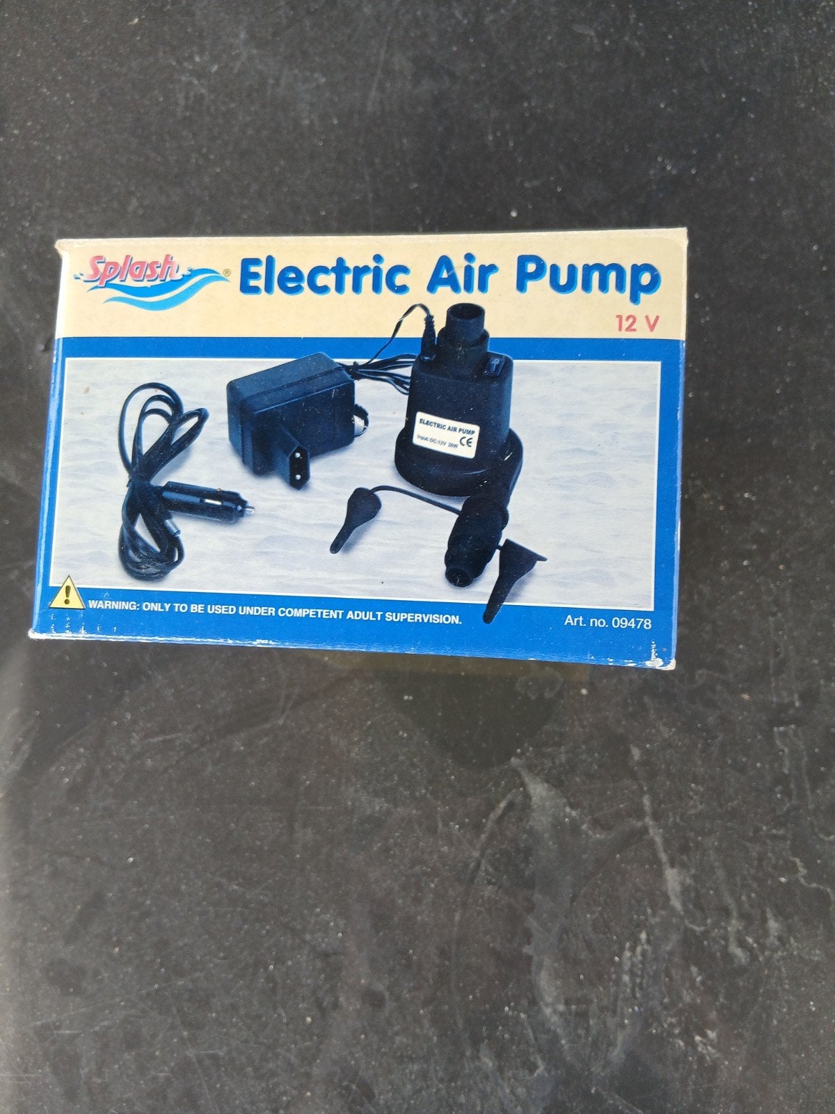 Splash Elektrische Luchtpomp 12V - Nieuw in doos, Ophalen of Verzenden, Nieuw, Elektrisch, Overige typen
