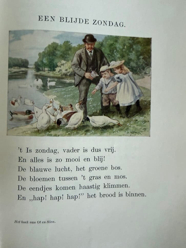Het Boek van Ot en Sien - Klassiek kinderboek, Antiek en Kunst, Ophalen of Verzenden
