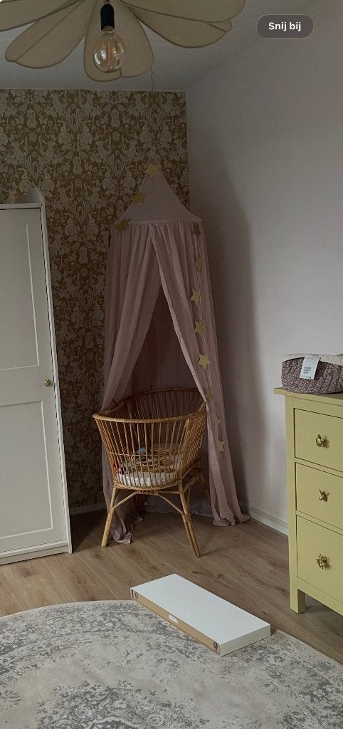Bed hemeltje, Ophalen, Gebruikt, 180 cm of meer, 70 tot 85 cm