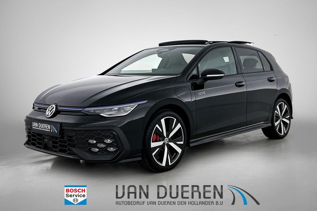 Volkswagen Golf 1.5 eHybrid GTE Pano, ACC, Carplay, 360* Cam, Auto's, Volkswagen, 4 cilinders, Zwart, Plug-in hybride, 1700 kg