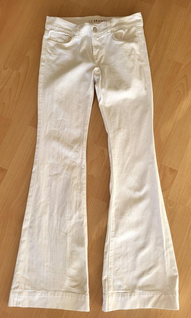 J Brand flare spijkerbroek in maat 28 in super staar, Liu Jo, Wit, Ophalen of Verzenden, Zo goed als nieuw